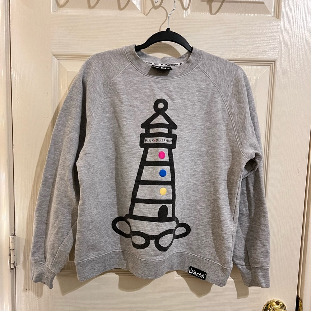 Pink Dolphin Crew Neck